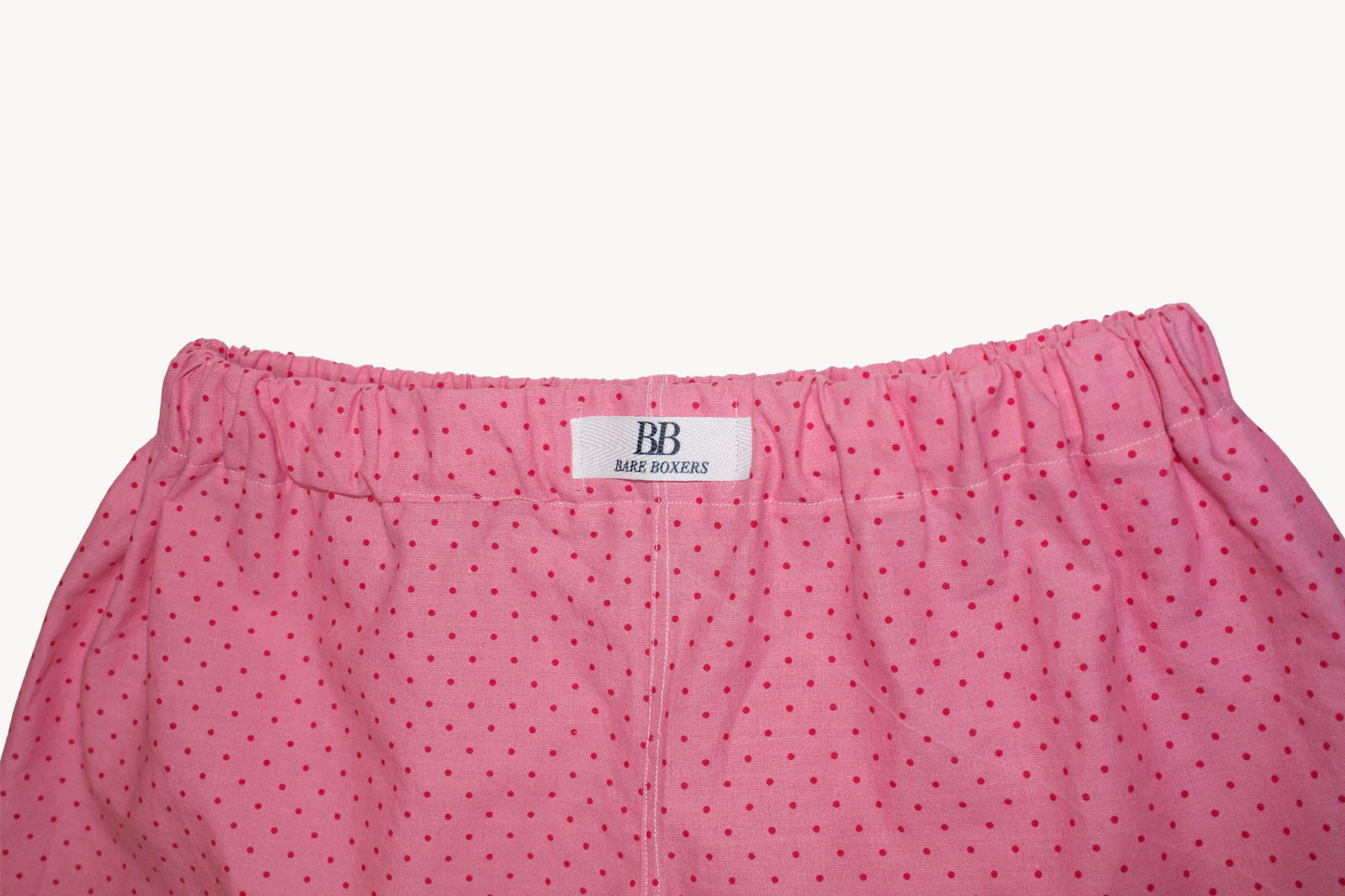 Pink Pin Dot Boxers